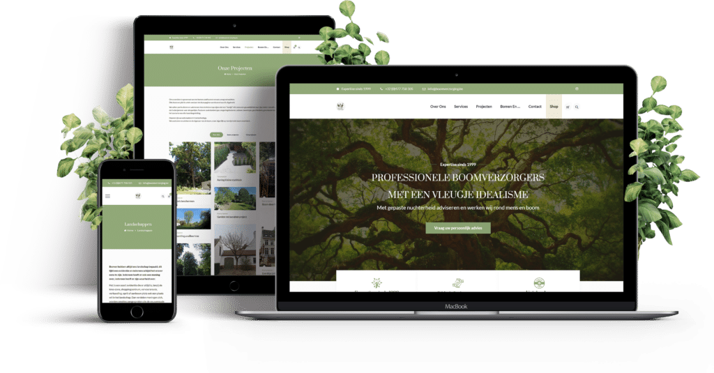 Boomverzorging.be showcase