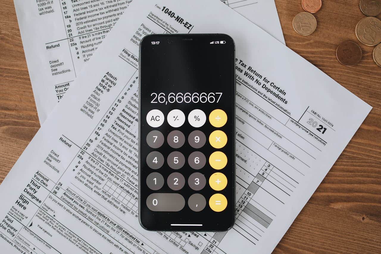 Calculator met factuur